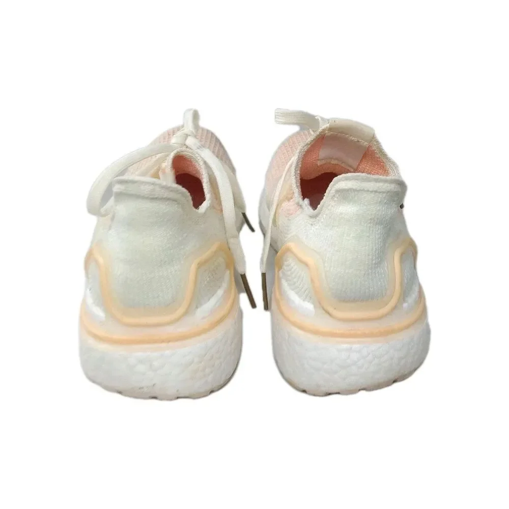 Adidas UltraBoost 19 Shoes Women's Size 8.5 Sneakers Glow Orange